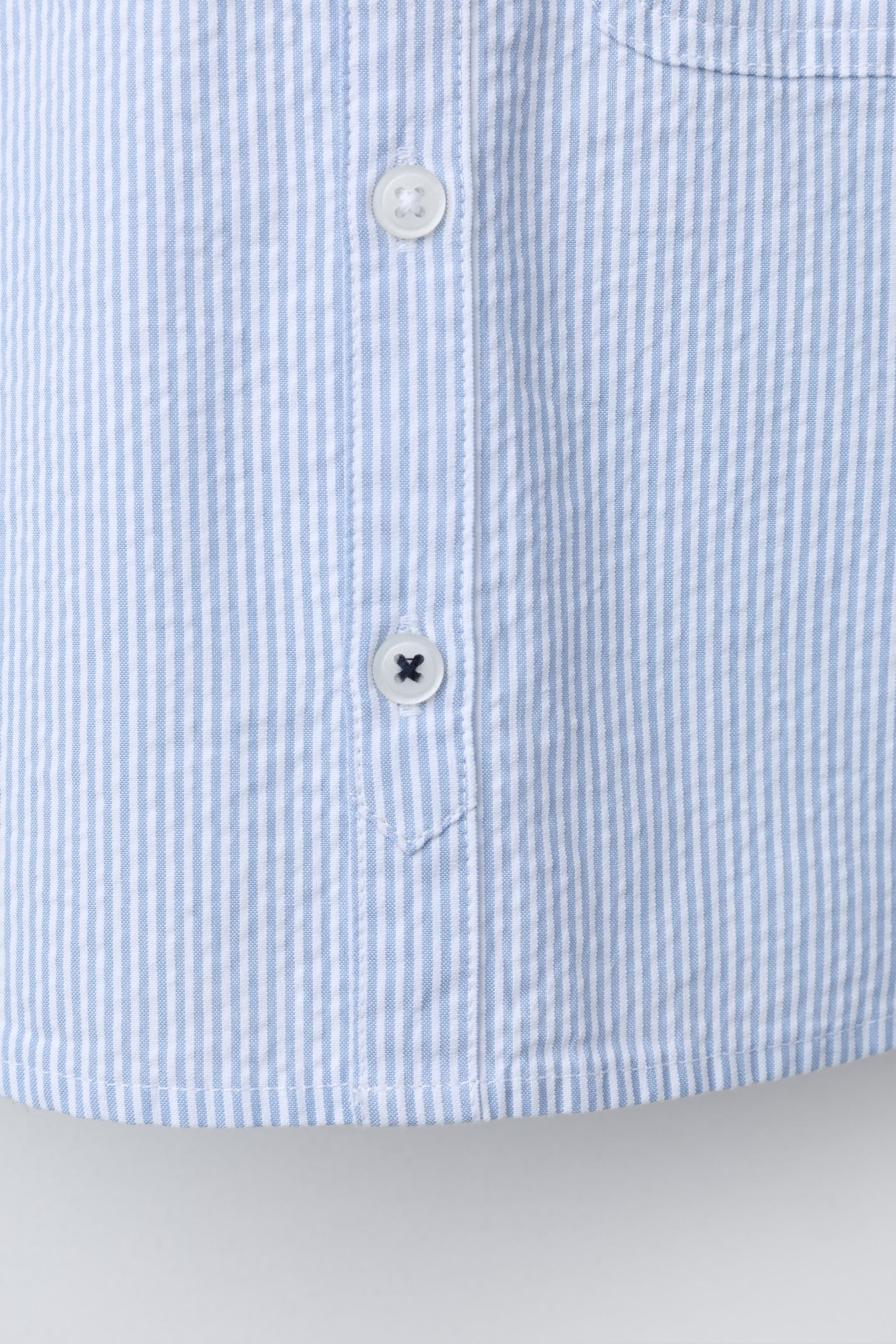 BASIC SEERSUCKER SHIRT